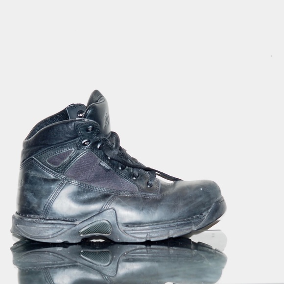 DANNER Genuine Leather Black Hiking Chucka Boots - Picture 8 of 14